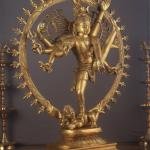 Pure Brass Yogeshwar Nataraja | 41" x 14" x 34" | 54.50 kg | Antique Gold Finish | Rare Cosmic Dance Masterpiece | Museum Grade Art | Jaipurio